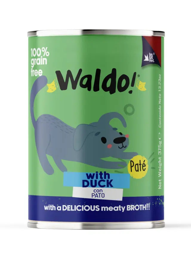 Waldo For Dogs Duck Flavor 375 G