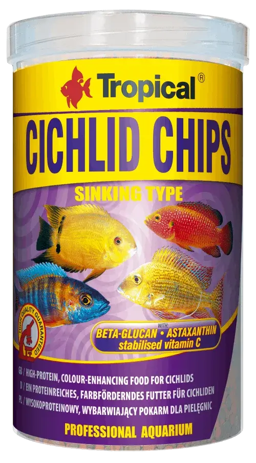 Cichlid Chips 1000Ml/520G