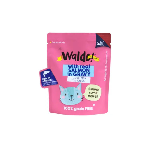 Waldo For Cats Pouch 85G 20 Pack / Mixtas (5 Sabores X 4 Unidades C/U)