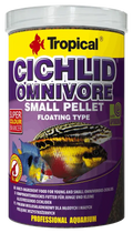 Cichlid Omnivore Small Pellet 250Ml/90G