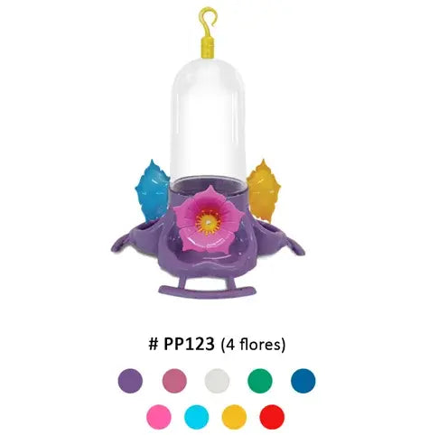 Pp Comedero Colibri 4 Flores 260 Ml
