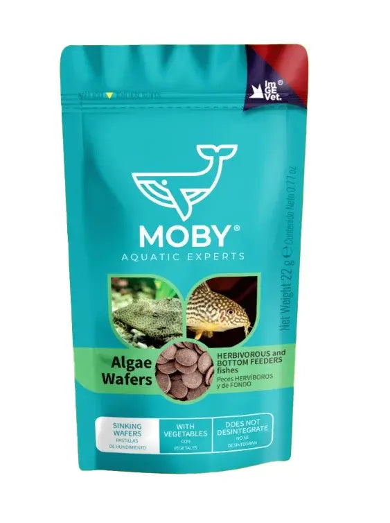 Moby Algae Wafers 22G Moby