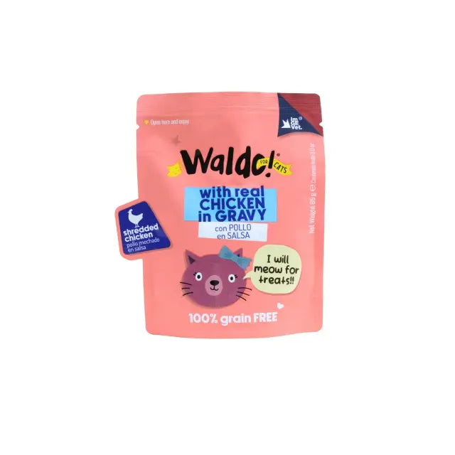 Waldo For Cats Pouch 85G 20 Pack / Mixtas (5 Sabores X 4 Unidades C/U)