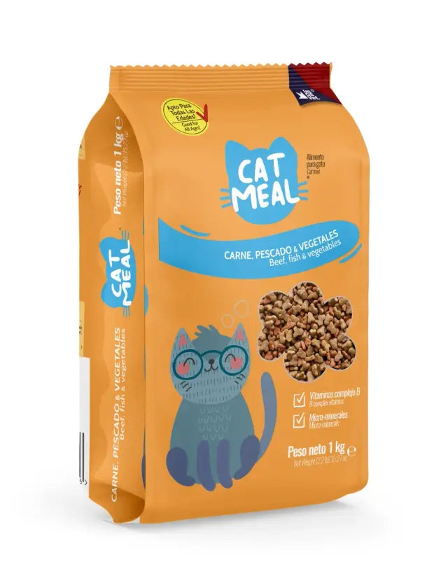 Alimento Cat Meal 400 Gr