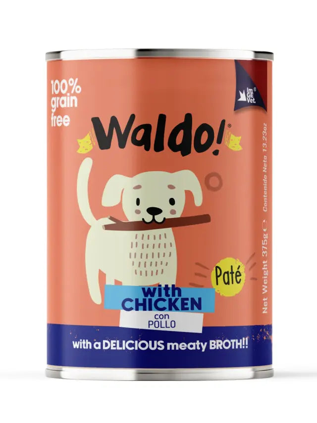 Waldo For Dogs Chicken Flavor 375 G