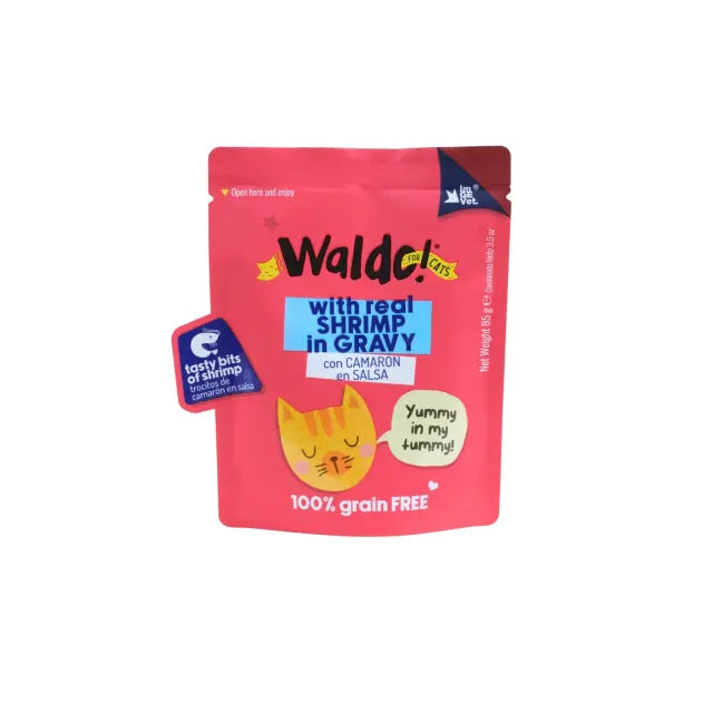 Waldo For Cats Pouch 85G 20 Pack / Mixtas (5 Sabores X 4 Unidades C/U)
