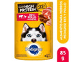 Pedigree High Protein Pouch Res y Pollo 85gr