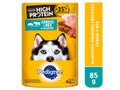 Pedigree High Protein Pouch Cerdo y Res 85gr