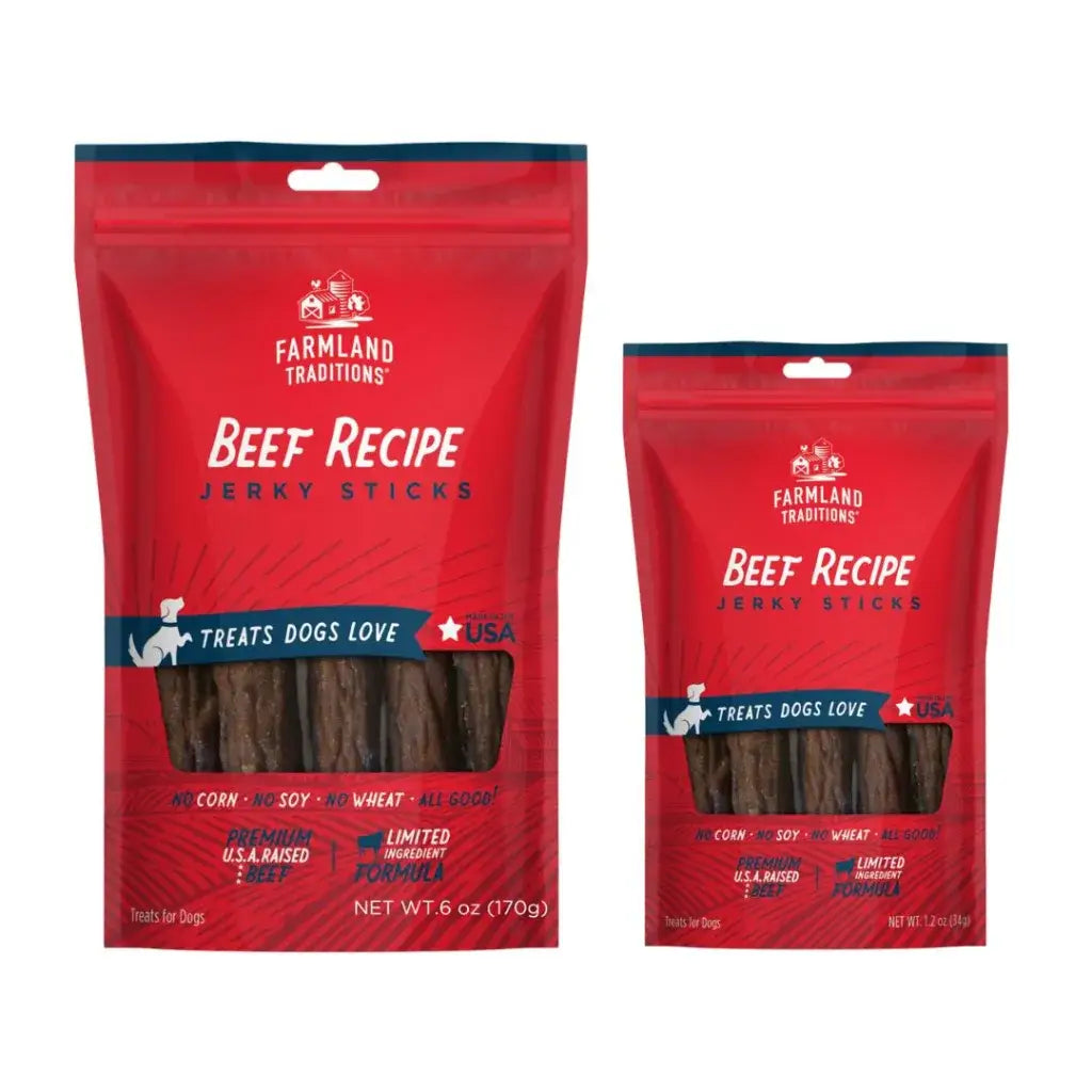 Beef Recipe Sticks Treats 34g