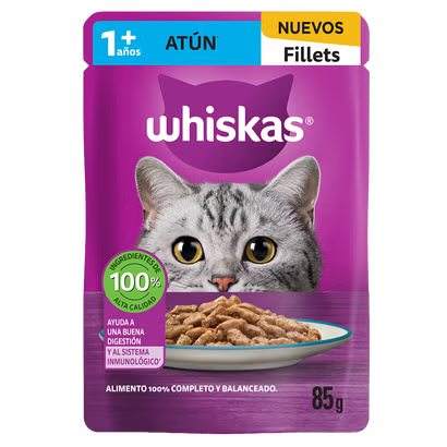 Whiskas Pouch Adulto Atún 85gr