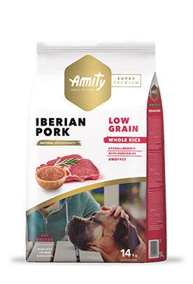 Amity Super Premium Adult Iberian Pork 14kg