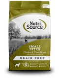 NutriSource Pollo y Guisantes Small Bites Grain Free