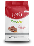 NutriSource Pure Vita Beef and Red Lentils Grain Free