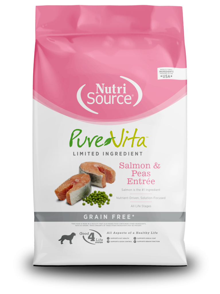 NutriSource Pure Vita Salmon and Peas