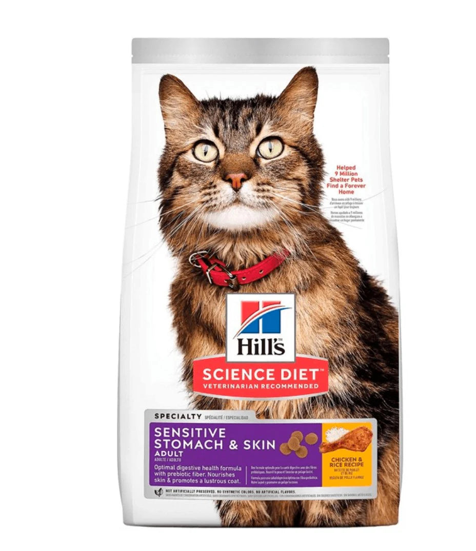 Hills Feline Adult Skin+Stomach
