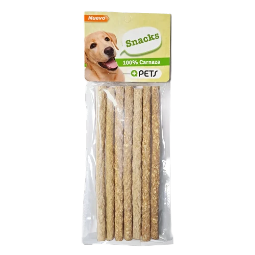 +QPets Churros 7" Carne 7 Uds