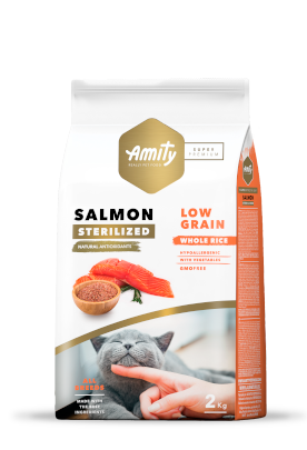 Amity Super Premium Sterilized Cat Salmon 2kg