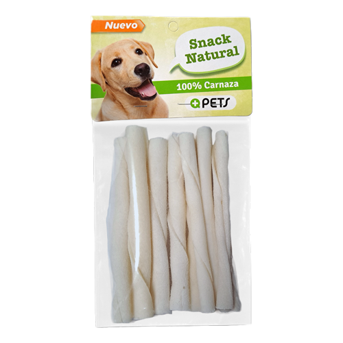 +QPets Twist 5" Pollo 10 Uds