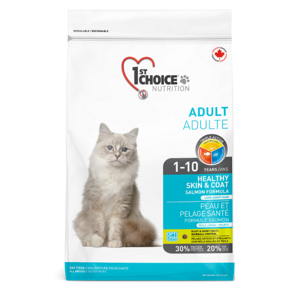 1st Choice Cat Adult Healthy Skin & Coat Salmon