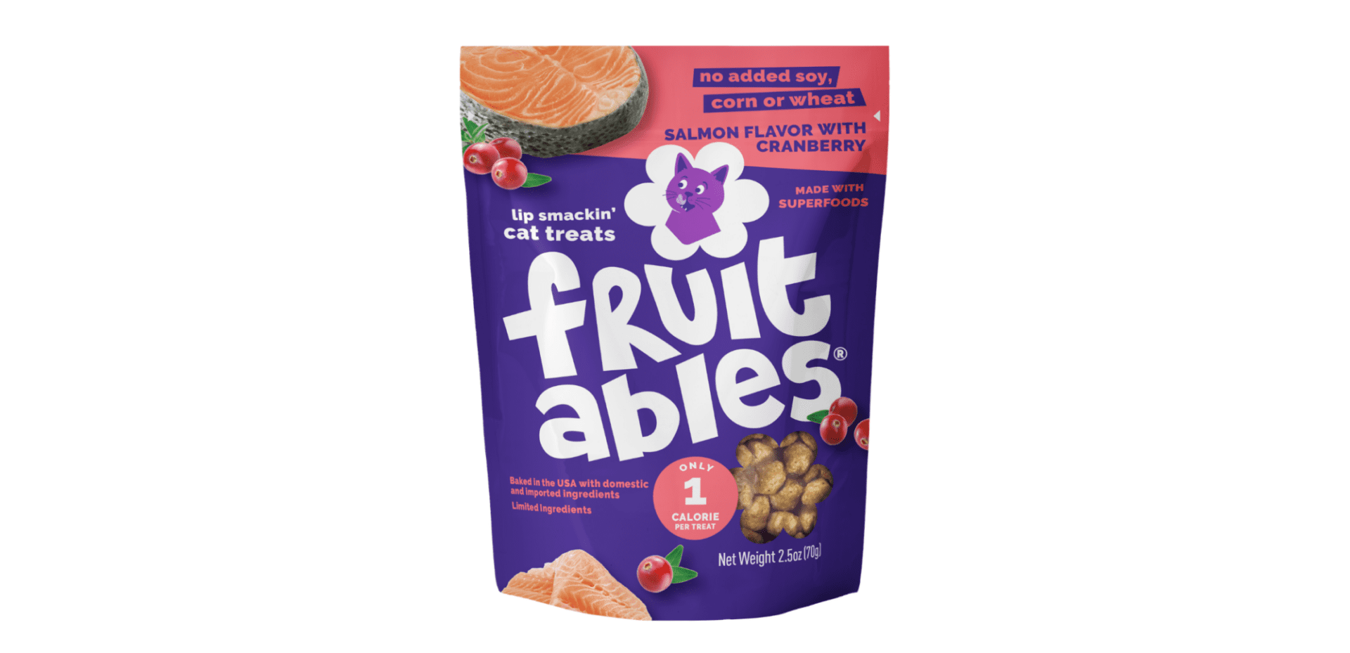 Fruitables Cat Salmon | Cranberry 70g