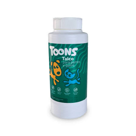 Toons Talco Antipulgas para Perros y Gatos 125gr
