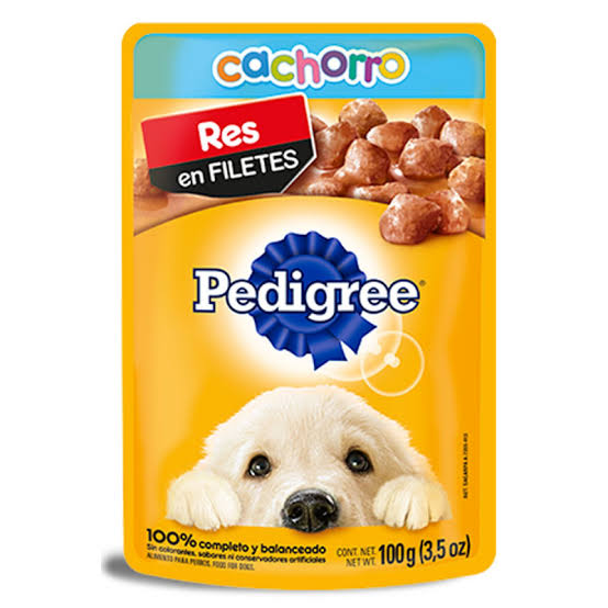 Pedigree Pouch Cachorro Res 100gr