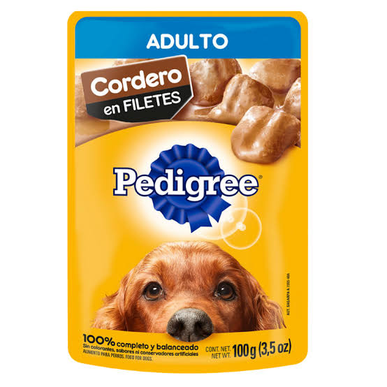 Pedigree Pouch Adulto Cordero 100gr