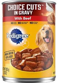 Pedigree Lata Choice Cuts with Beef 375g