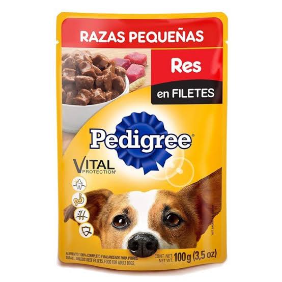 Pedigree Pouch Raza Peq Res 100gr