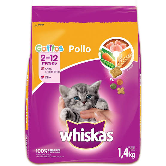Whiskas Gatitos Pollo 1.4kg