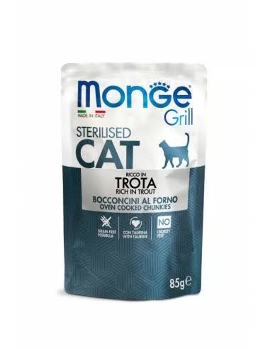 Monge Grill Sterilized Trucha 85g
