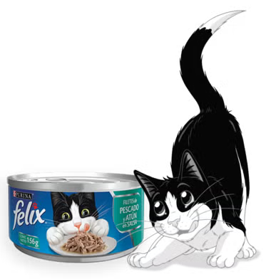 Lata Felix 156 g