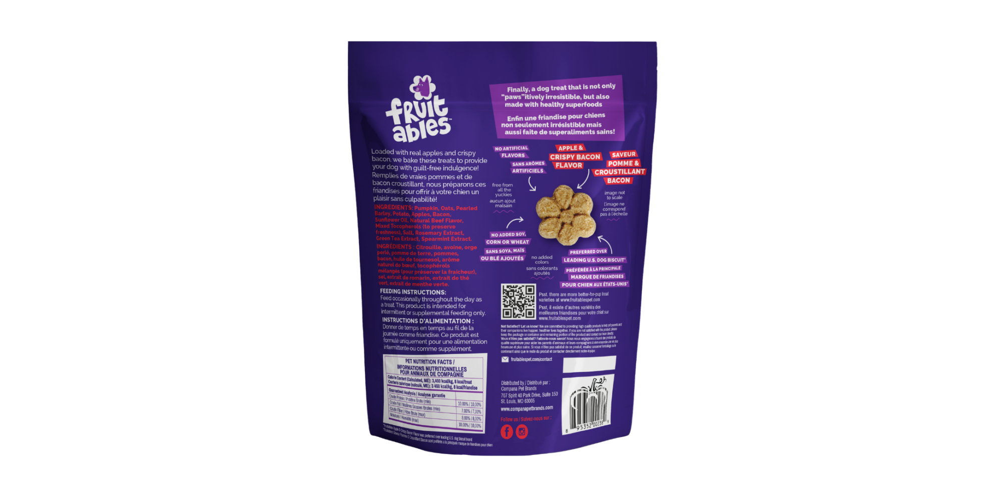 Fruitables Pumpkin & Banana 198g