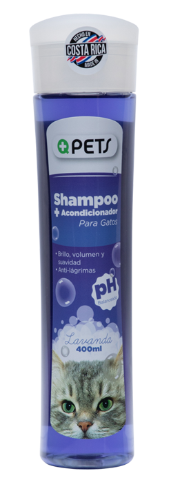 +QPets Shampoo 2 en 1 para Gatos 400ml