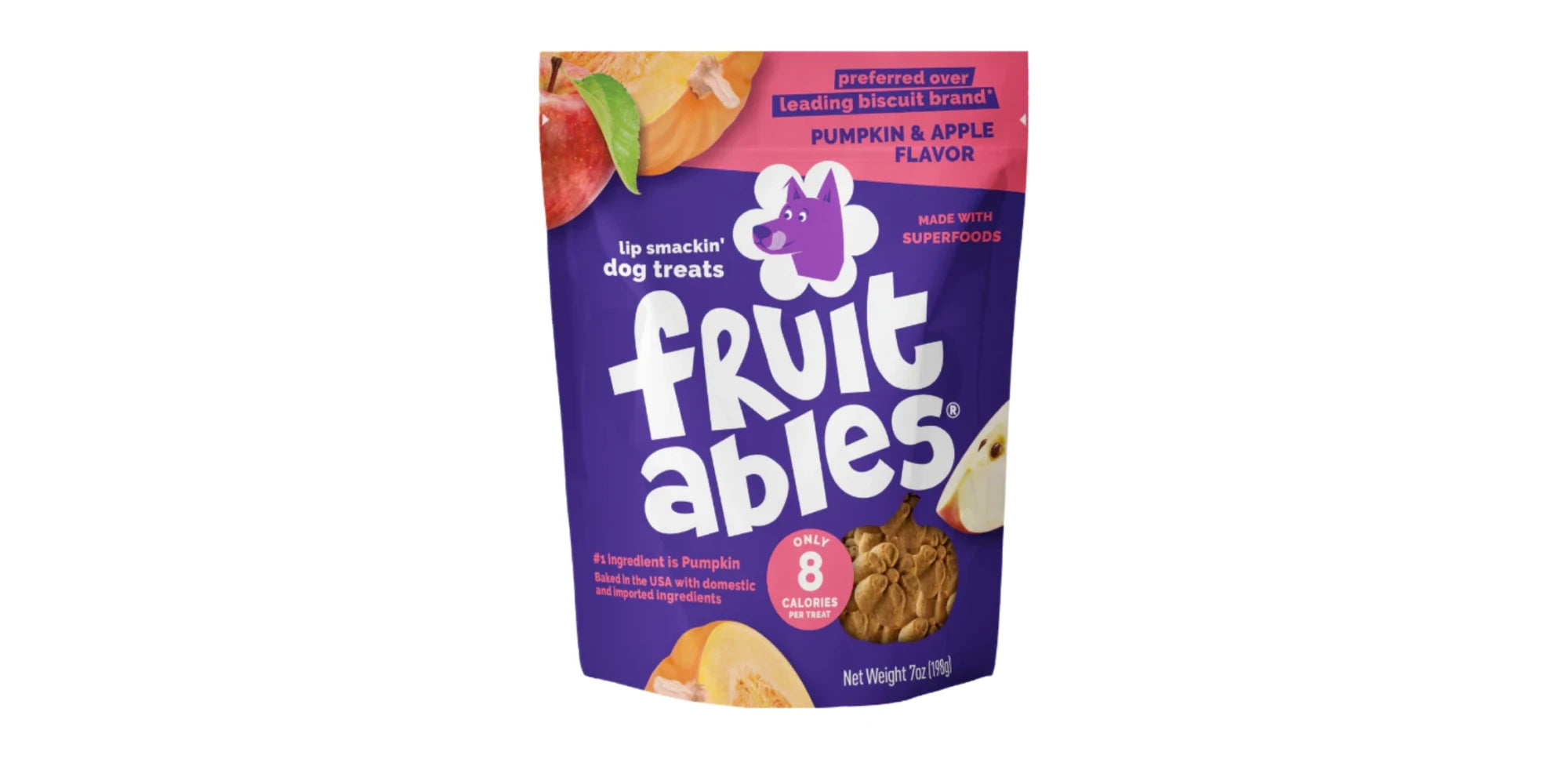 Fruitables Pumpkin & Apple 198g