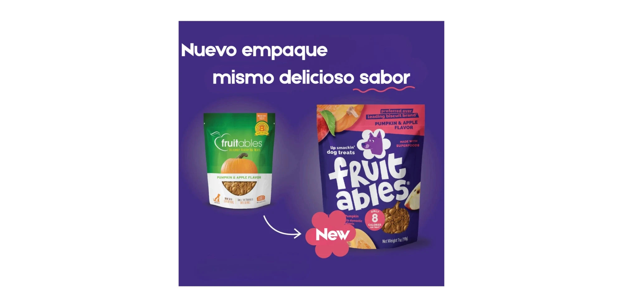 Fruitables Pumpkin & Apple 198g